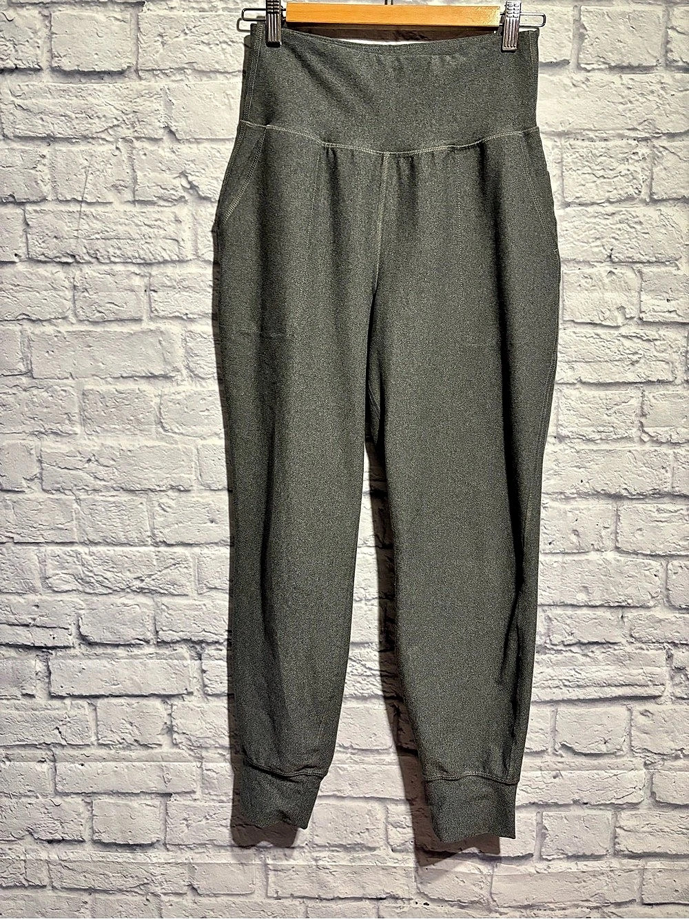Old Navy High-Rise Joggers Leggings in Gray Medium